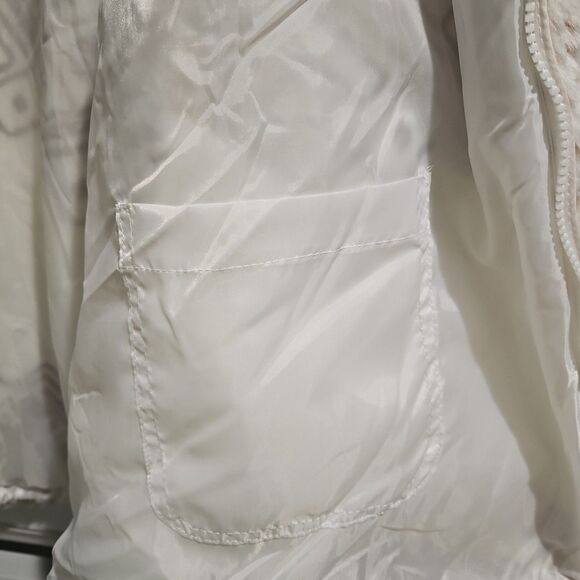 Women's Z Studio Plus Size Faux Fur Print Hooded Jacket - Picture 4 of 7